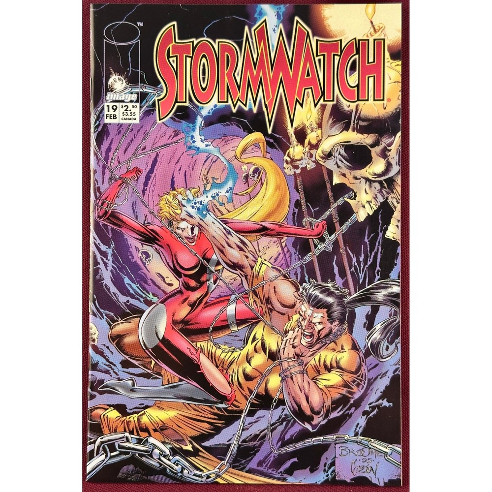 Stormwatch 19 Comic Book Image Comics 1990s Series‎